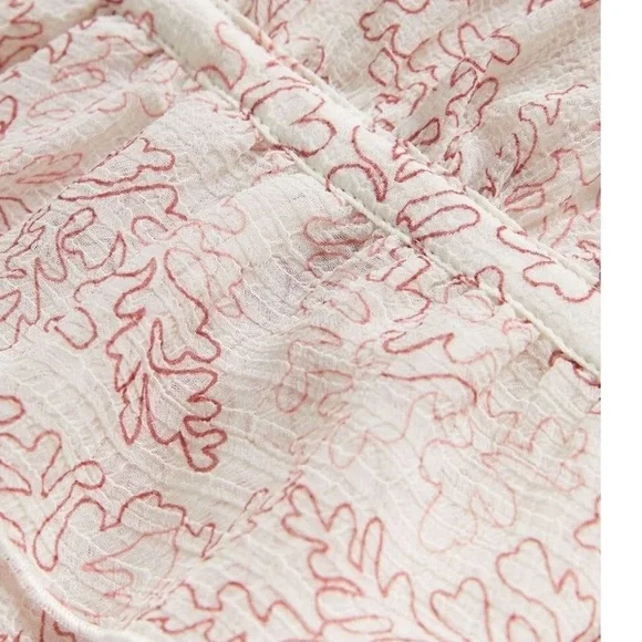 Ted Baker Evelyna Printed Texture Mini Dress Ted size 3/ US 6/8 - Picture 6 of 14